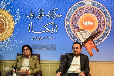 از سمت راست عبدالرزاق پورعاطف داستان نویس و حامد صافی مدرس دانشگاه و پژوهشگر ادبیات فارسی