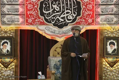 آغاز سوگواری دهه اول فاطمیه در حرم شاهچراغ(ع)