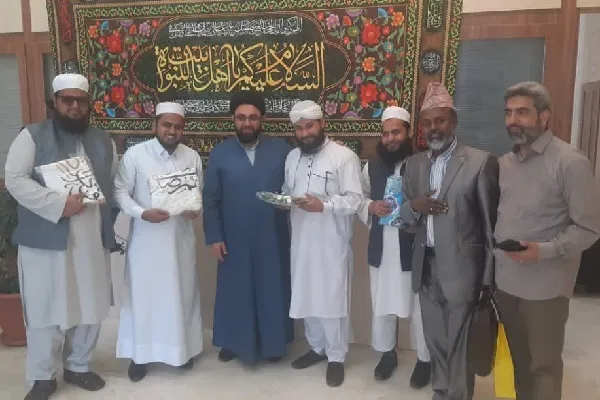 Imam Reza Shrine Hosts Religious Delegation from Nepal