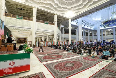 قرائت دعای روحبخش کمیل در حرم مطهر شاهچراغ(ع)