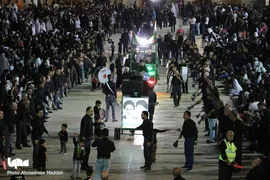 مراسم سوگواری حسینی در حرم حضرت شاهچراغ(ع)