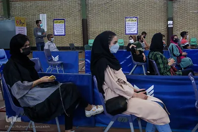 واکسیناسیون دانشجوین دانشگاه آزاد و فردوسی مشهد
