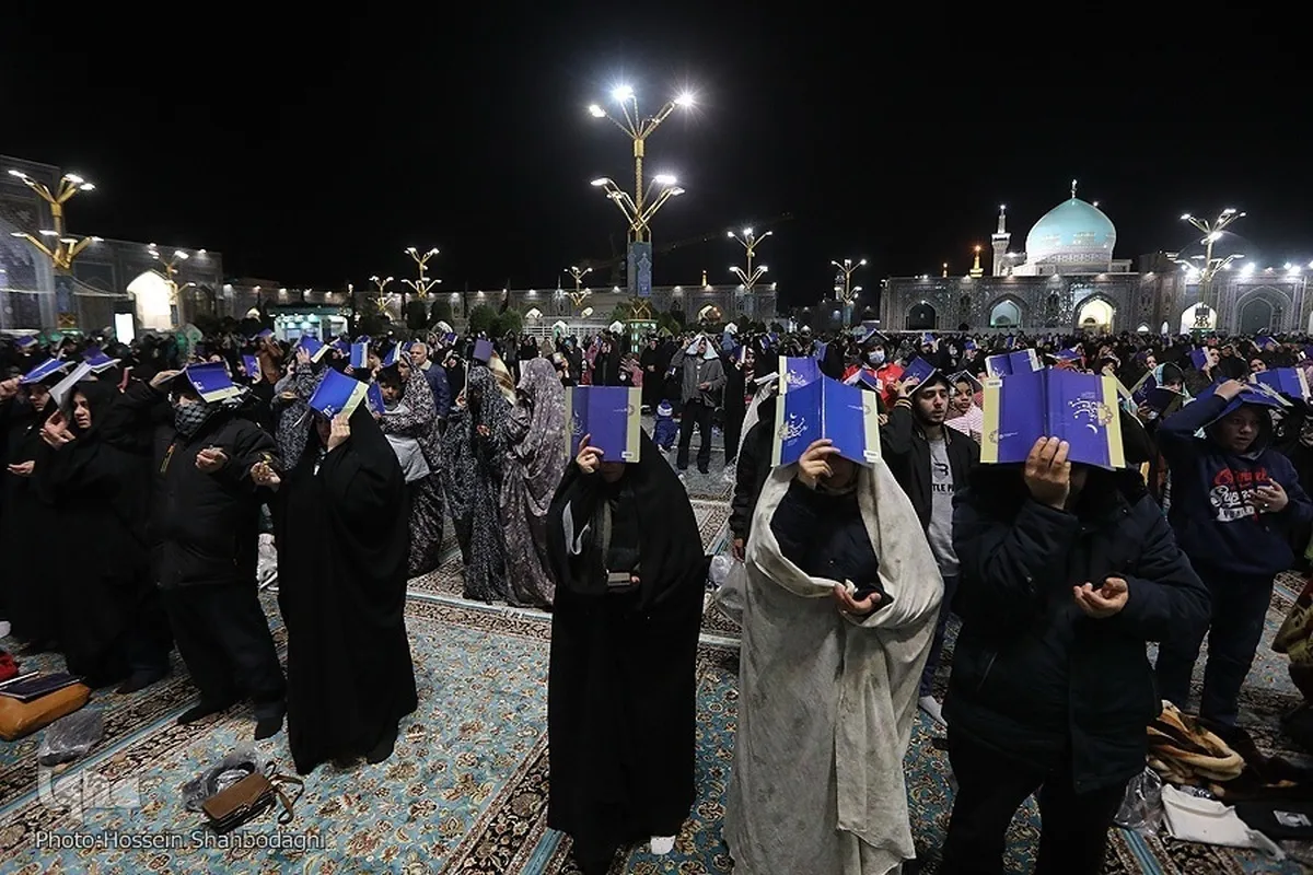 رمضان المبارک؛ حرم مطهر رضوی میں انیسویں شب قدر