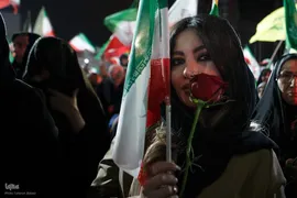 جشن شب ولادت امام رضا(ع) در میدان صادقیه