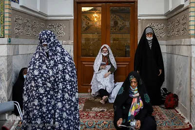 آذین بندی حرم مطهر رضوی در آستانه میلاد