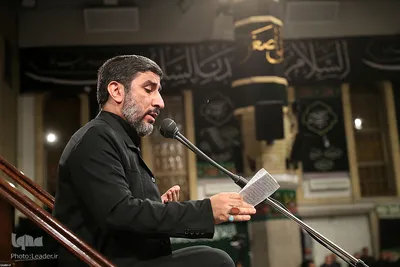 دومین شب عزاداری حضرت اباعبدالله الحسین (ع) در حسینیه امام‌خمینی(ره)