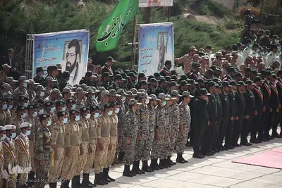 صبحگاه مشترک نیروهای مسلح استان سمنان با حضور امیر سرتیپ احمدرضا پوردستان، رئیس مرکز مطالعات راهبردی ارتش جمهوری اسلامی ایران