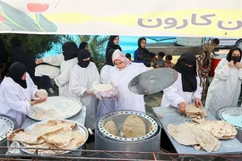مشایه غدیر و حمایت مردم خوزستان از عملیات وعده صادق ۳
