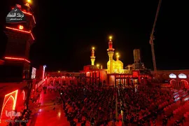 عزاداری شب اول محرم در کاظمین
