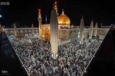 زائران و دلدادگان علوی،در شب عید بزرگ ولایت