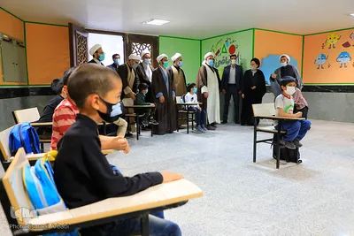 بازدید نماینده ولی فقیه در خراسان‌جنوبی از مدرسه قرآنی بیرجند