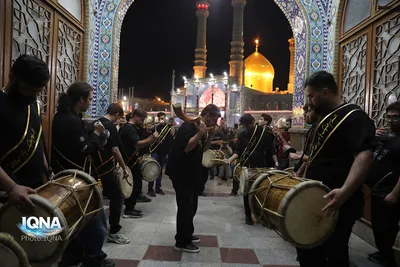 شب رحلت نبی مکرم اسلام(ص) در حرم بانوی کرامت