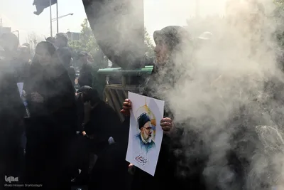 تشییع پیکر رئیس جمهور شهید در تهران (۳)