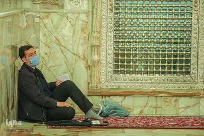 مراسم قرائت خطبه فدکیه در حرم شاهچراغ (ع)