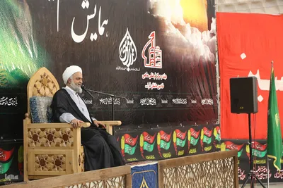 مراسم شیرخوارگان حسینی در حرم مطهر شاهچراغ(ع)