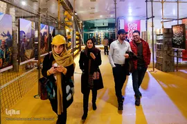 افتتاح نمایشگاه پنجمین جشنواره هنر مقاومت