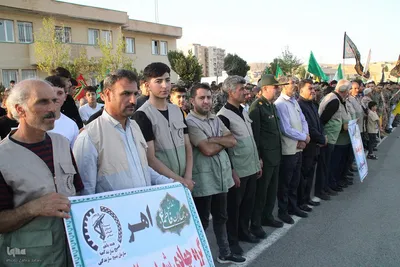رزمایش جهادگران فاطمی در اهر