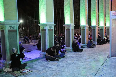 مراسم احیای شب بیست و سوم ماه رمضان در یزد