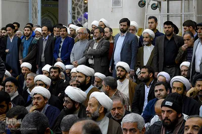 مراسم بزرگداشت آیت الله هاشمی شاهرودی در قم