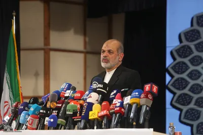 نشست  خبری احمد وحیدی ، وزیر کشور  با اصحاب رسانه