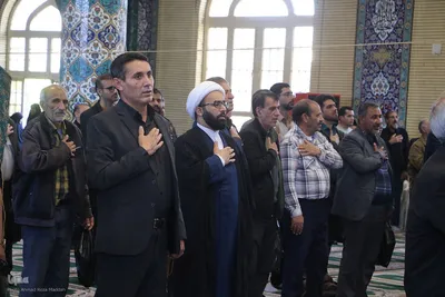 مراسم گرامیداشت چهلمین روز شهادت مدافعان امنیت مرودشت