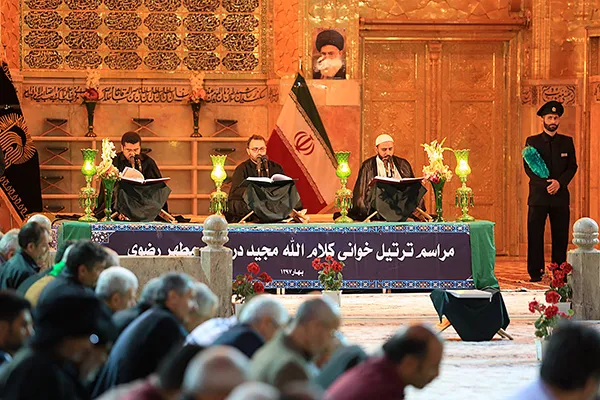 حرم مطهر رضوی؛ میزبان هفت نوبت ترتیل‌خوانی رمضانیه