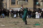 مراسم شبیه خوانی در شهرک عرب‌ها - مشهد 
