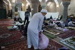 مراسم معنوی اعتکاف در تبریز