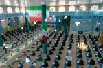 مراسم جزءخوانی قرآن در امامزاده نرمی دولت‌آباد