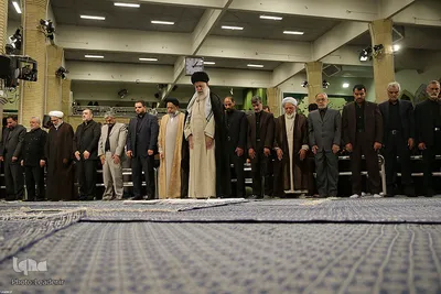 مراسم سوگواری سالروز شهادت امام علی(ع) در حضور رهبر معظم انقلاب