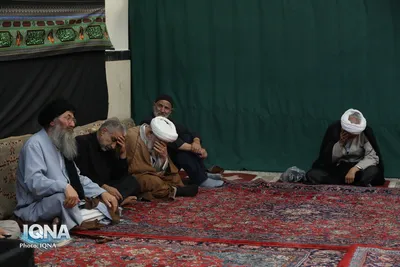 عزاداری روز شهادت امام رضا در دفتر مراجع