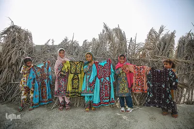 زه دوزی زنان بلوچ‎