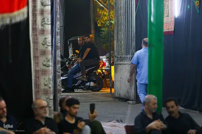 مراسم تعزیه‌خوانی در تکیه شوفرها