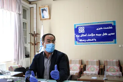 نشست خبری محمد دریجانی مدیرکل بیمه سلامت استان یزد‎