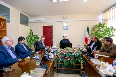 دیدار رئیس و مدیران جهاددانشگاهی با رئیس نهاد نمایندگی مقام معظم رهبری در دانشگاه‌ها