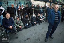 اجتماع هیئت‌های عاشورای فاطمی در میدان هفت تیر
