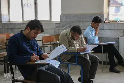 آزمون کتبی دوره ارزیابی و اعطای مدرک تخصصی به حفاظ استان مرکزی