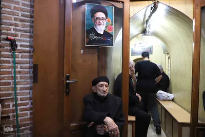 عزاداری اربعین حسینی در بزرگترین بازار مسقف جهان
