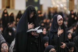 احیای شب ۲۱ رمضان در حرم حضرت عبدالعظیم حسنی(ع)