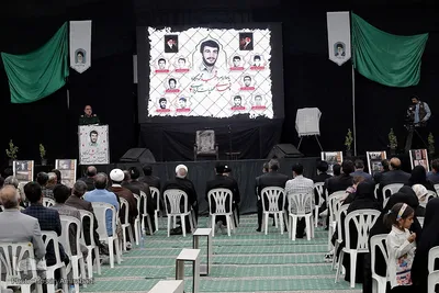 مراسم سی و ششمین سالگرد شهادت سردار سرلشکر «محمود کاوه» در حسینیه جماران بیرجند