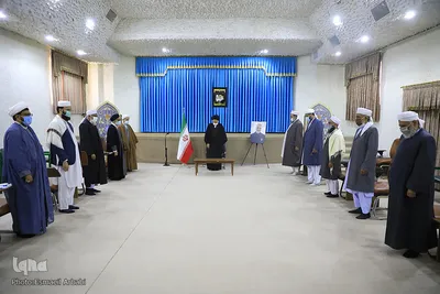 دیدار علمای اهل سنت و تشییع با حجت‌الاسلام عبادی