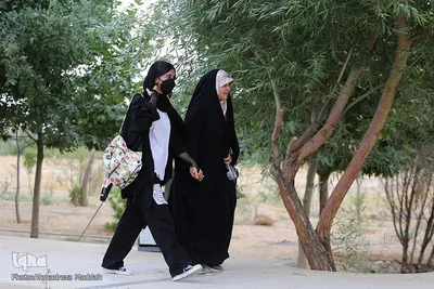شادپیمایی وتجمع بزرگ بانوان زهرایی در پیاده راه سلامت بلوار شهید چمران شیراز