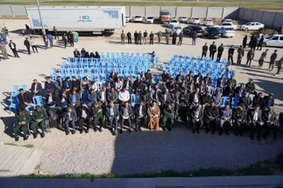 برپایی بیمارستان صحرایی در شهرستان رومشکان