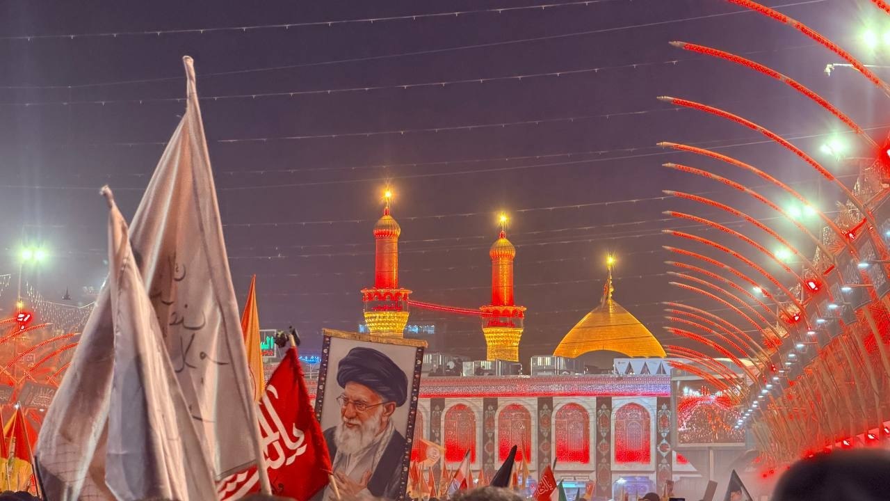 Funérailles du guide martyr à Karbala 