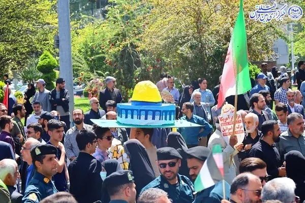 راهپیمایی روز جهانی قدس در ساری
