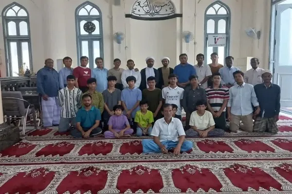 برگزاری مراسم اعتکاف رمضانیه در میانمار + عکس