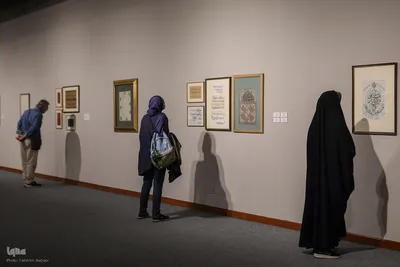 نمایشگاه «طلایه‌داران خطه خط»