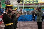 مراسم گلباران و عطرافشانی مزار مطهر شهدا در اصفهان