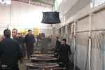 طبخ و توزیع آش گندم در یزد‎