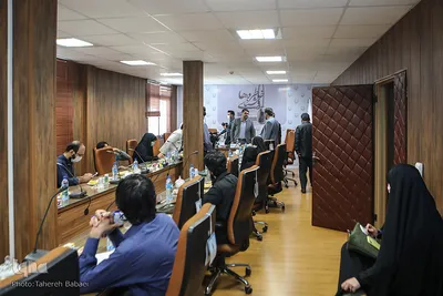 نشست خبری غرفه مجازی کتاب دفاع مقدس